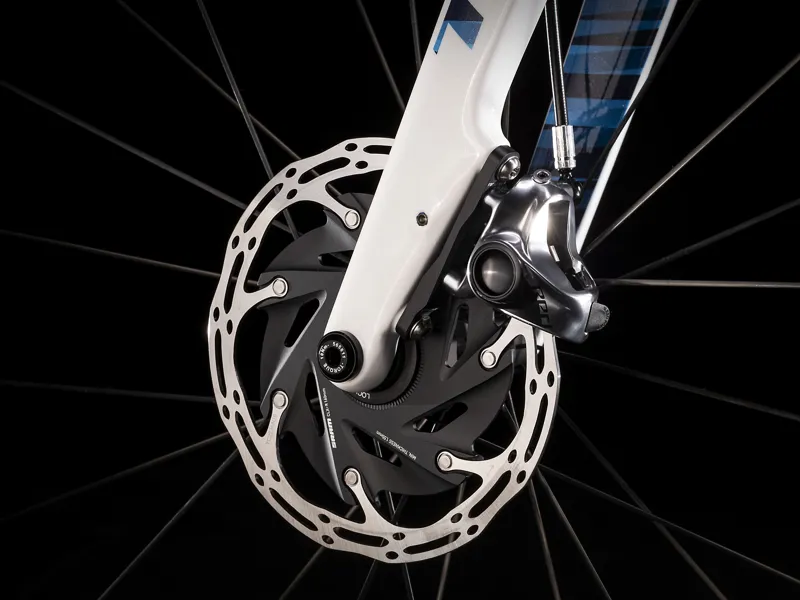 Trek Domane SLR 9 Race Bike in White-5